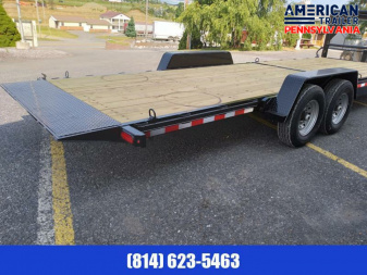 New Quality Trailers Pro Grade Gooseneck Split Tilt / 24' / 15,000 GVWR
