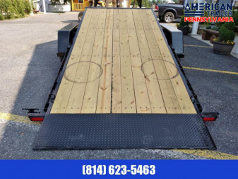 New Quality Trailers Pro Grade Gooseneck Split Tilt / 24' / 15,000 GVWR
