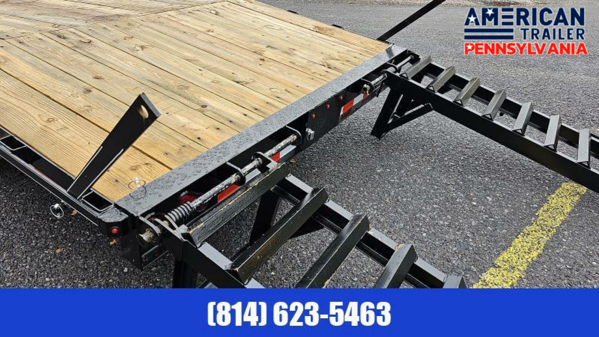 New Quality Pro Grade Pintle Deckover / 23' / 16K GVWR / Spare Tire Mount