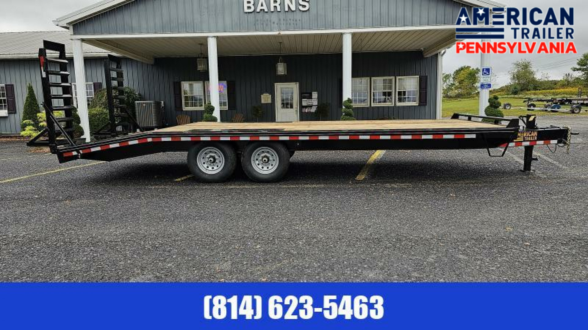 New Quality Pro Grade Pintle Deckover / 23' / 16K GVWR / Spare Tire Mount