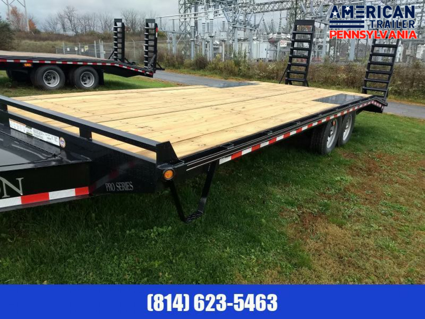 New Quality Pro Grade Pintle Deckover / 23' / 16K GVWR / Spare Tire Mount