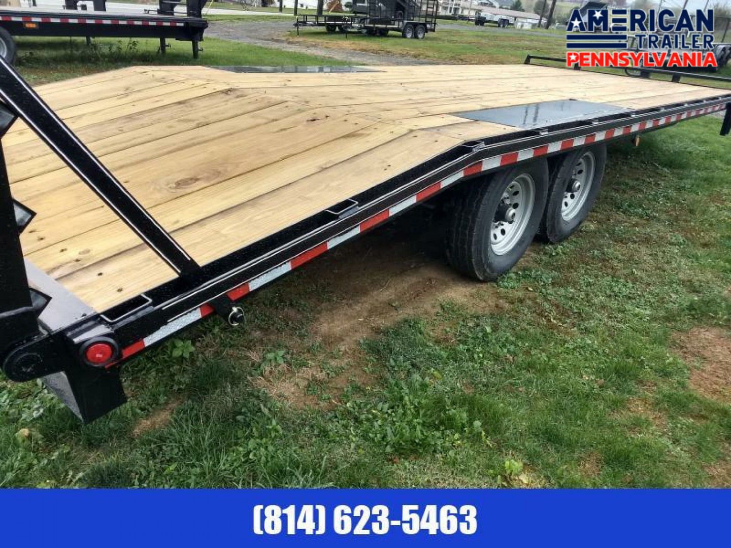 New Quality Pro Grade Pintle Deckover / 23' / 16K GVWR / Spare Tire Mount