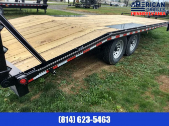 New Quality Pro Grade Pintle Deckover / 23' / 16K GVWR / Spare Tire Mount