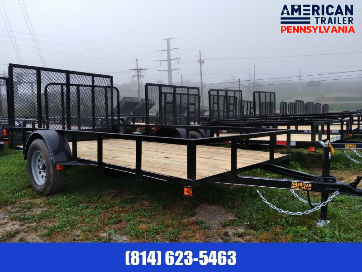 New Quality Trailers Pro Grade Landscape / 77"x 10’ - 2990 GVWR