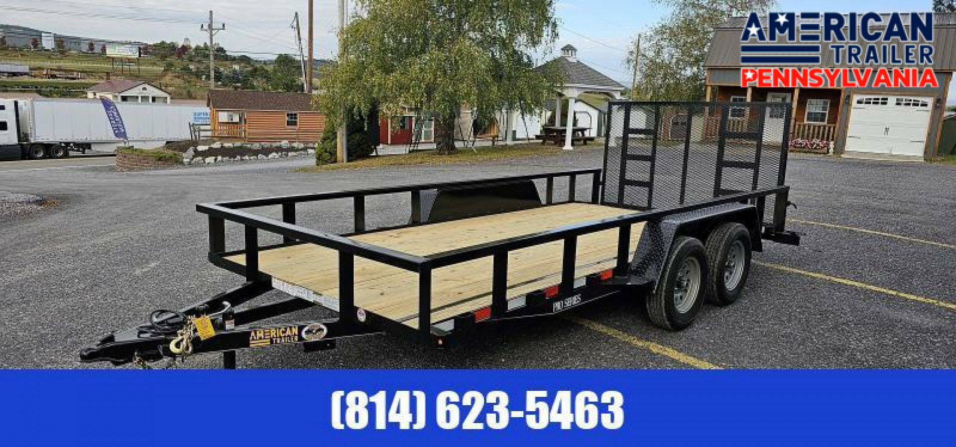 New Quality Trailers Pro Grade Landscape / 82"x 16' / 7000 GVWR