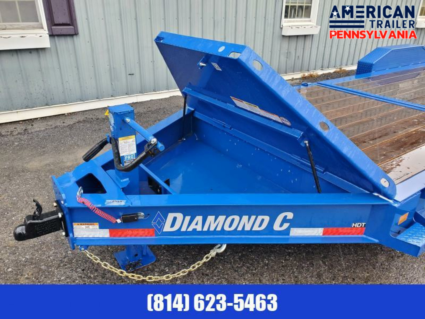 New Diamond C Tilt Deck Trailer / 80" 22' / 18K GVWR