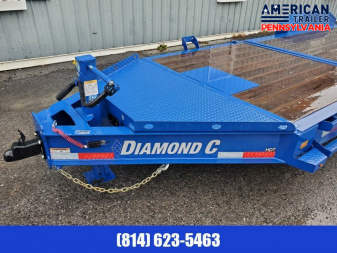 New Diamond C Tilt Deck Trailer / 80" 22' / 18K GVWR