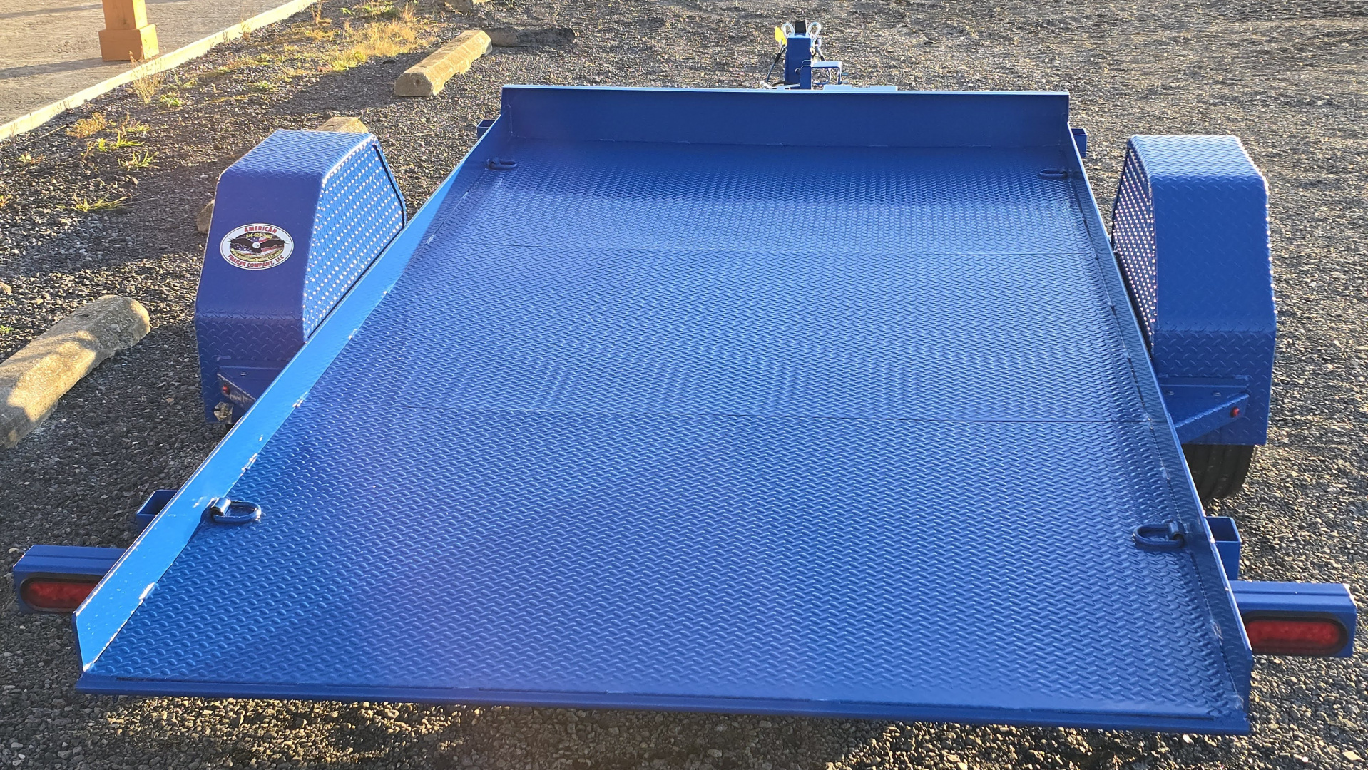 New 77"x12' Diamond C Tilt Deck / 7000 GVWR / Gravity Tilt
