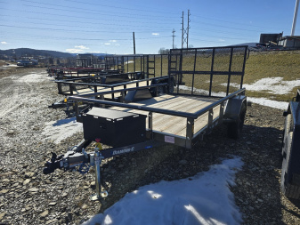 New 77 x10' Diamond C Premium Utility Trailer / 2990 GVWR