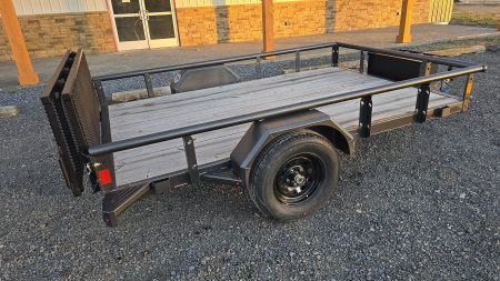 New 77"x10' Diamond C Premium Utility Trailer / 2990 GVWR