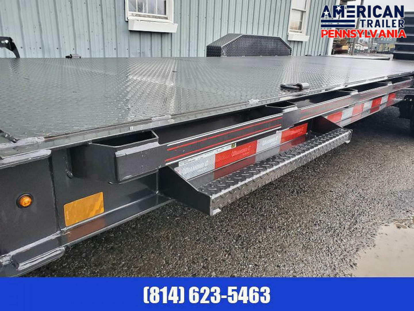 New 2024 Diamond C Equipment Trailer / 14.9K GVWR / 82"x22' /Max Ramps