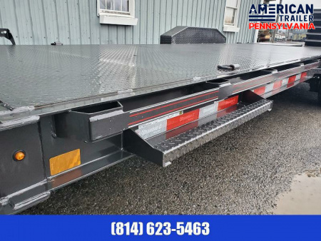 New 2024 Diamond C Equipment Trailer / 14.9K GVWR / 82"x22' /Max Ramps