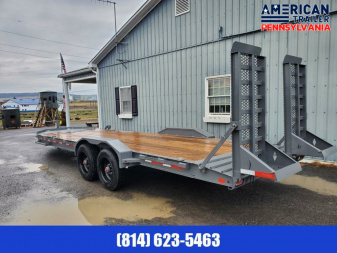 New Diamond C Equipment Trailer / 20K GVWR / 82"x24' /HD Ramps