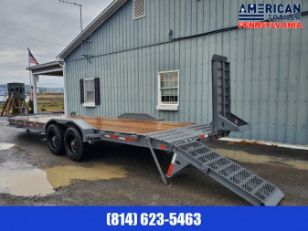New Diamond C Equipment Trailer / 20K GVWR / 82"x24' /HD Ramps