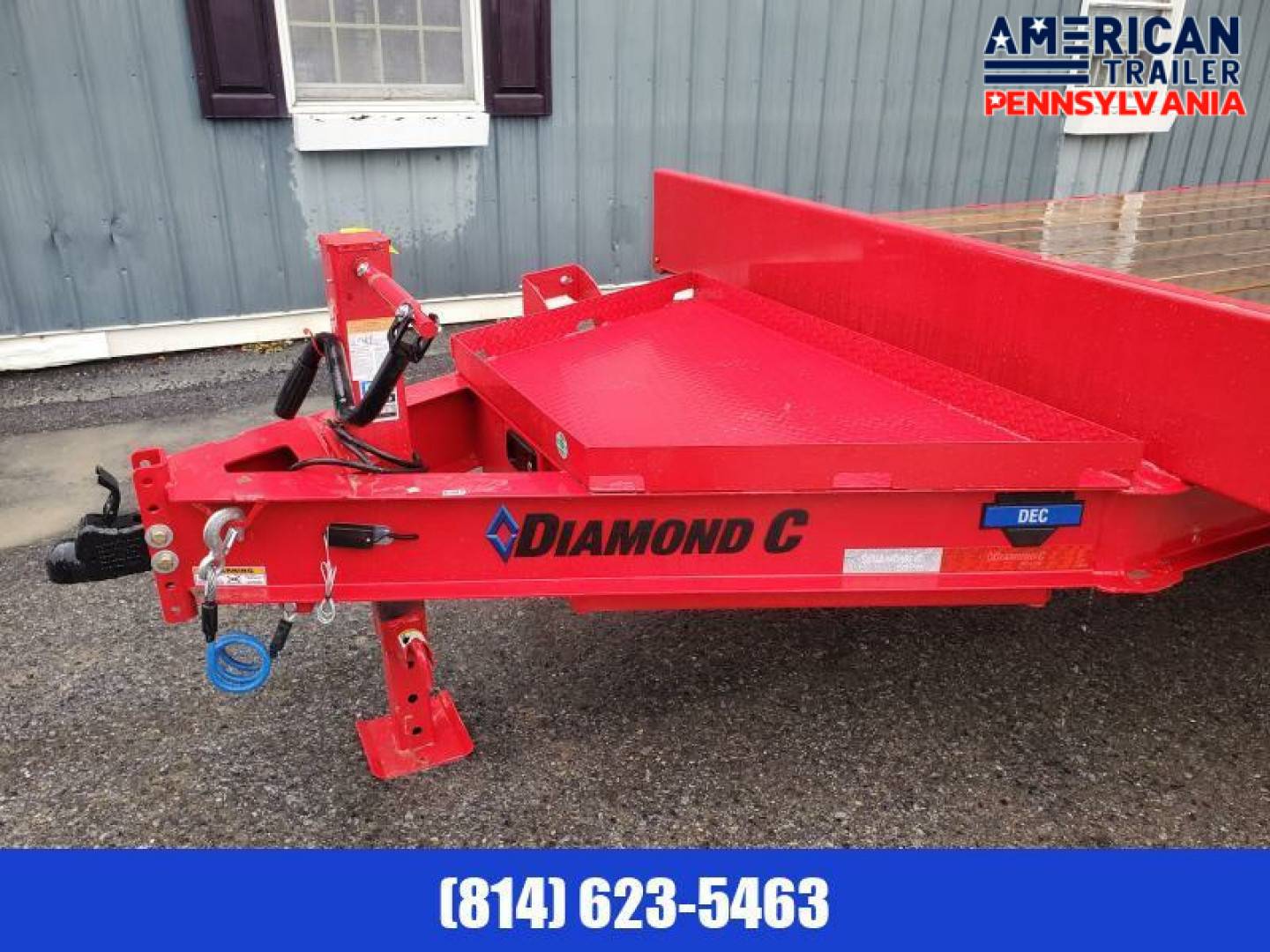 New Diamond C Trailers Deckover / 14.9K GVWR / 102"x24'