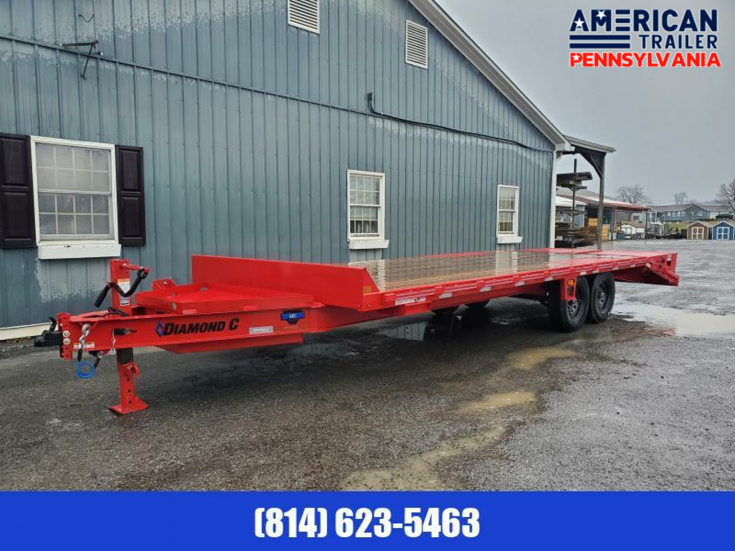 New Diamond C Trailers Deckover / 14.9K GVWR / 102"x24'