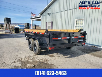 New Baseline Low Pro Dump Trailer / 16K GVWR / 82"x14' / Tarp Kit