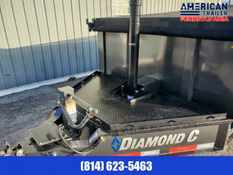 New Diamond C Telescopic Dump Trailer / 82"x14' / 14.9K GVWR