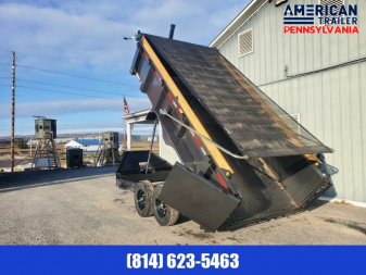 New Diamond C Telescopic Dump Trailer / 82"x14' / 14.9K GVWR
