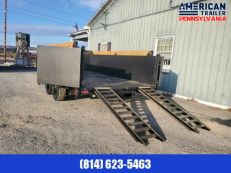 New Diamond C Telescopic Dump Trailer / 82"x14' / 14.9K GVWR