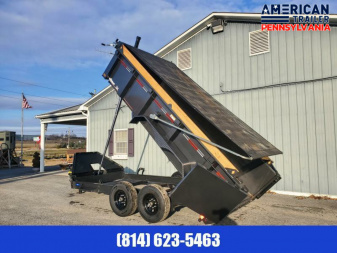 New Diamond C Telescopic Dump Trailer / 82"x14' / 14.9K GVWR