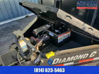 New Diamond C Telescopic Dump Trailer / 82"x14' / 14.9K GVWR