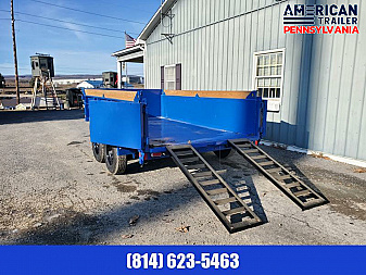 New Diamond C Trailers Dump Trailer /9.8K GVWR / 77"x12' / Tarp Kit