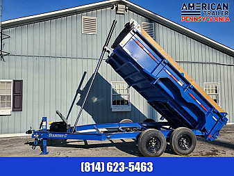 New Diamond C Trailers Dump Trailer /9.8K GVWR / 77"x12' / Tarp Kit