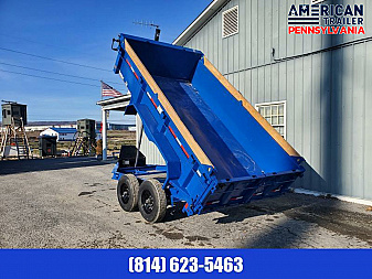 New Diamond C Trailers Dump Trailer /9.8K GVWR / 77"x12' / Tarp Kit