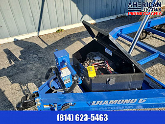 New Diamond C Trailers Dump Trailer /9.8K GVWR / 77"x12' / Tarp Kit