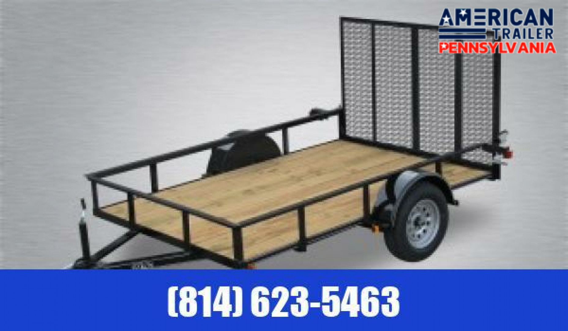 New Quality Trailers General Duty Landscape / 77"x 10’ - 2990 GVWR