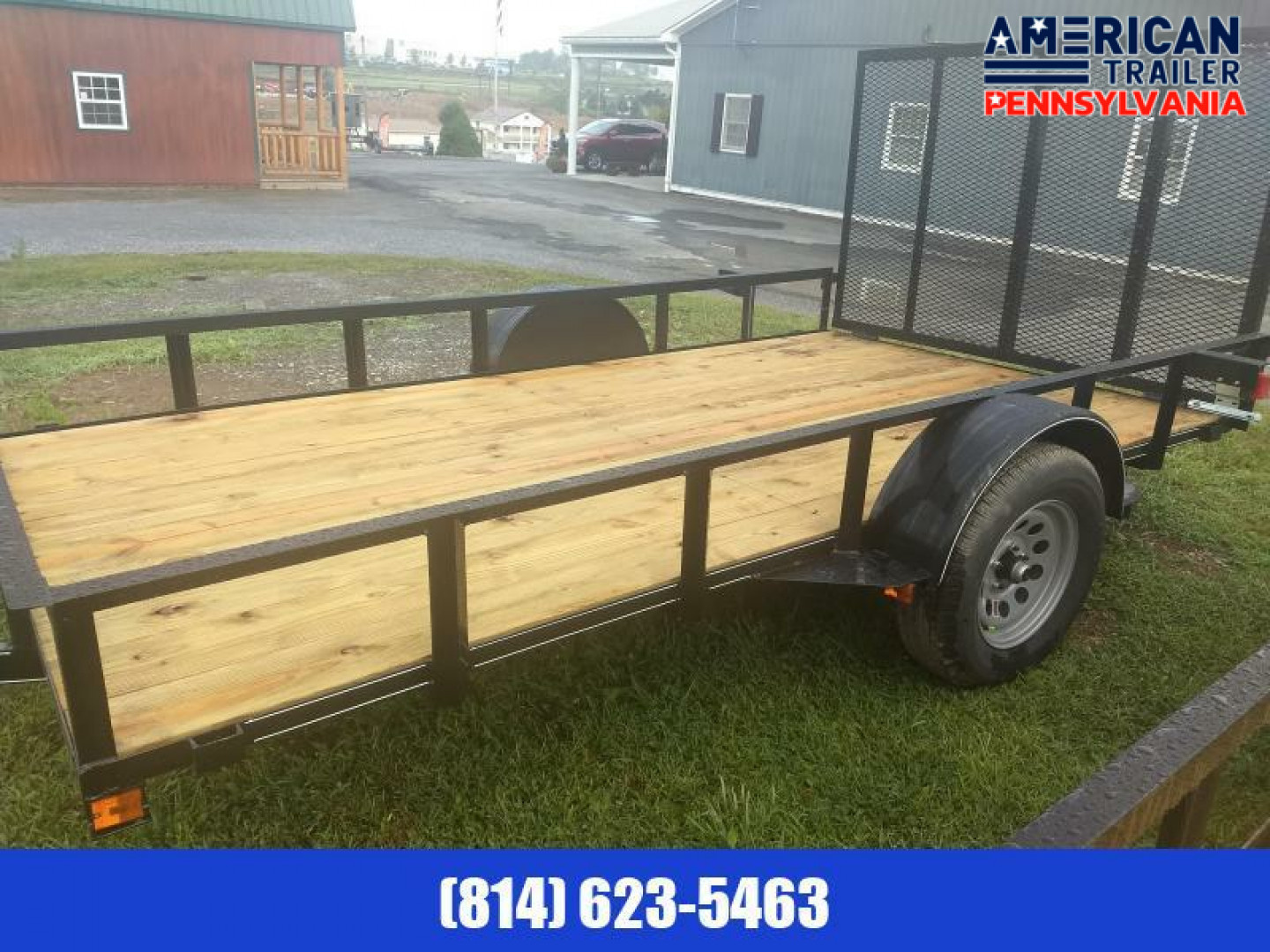 New Quality Trailers General Duty Landscape / 77"x 10’ - 2990 GVWR