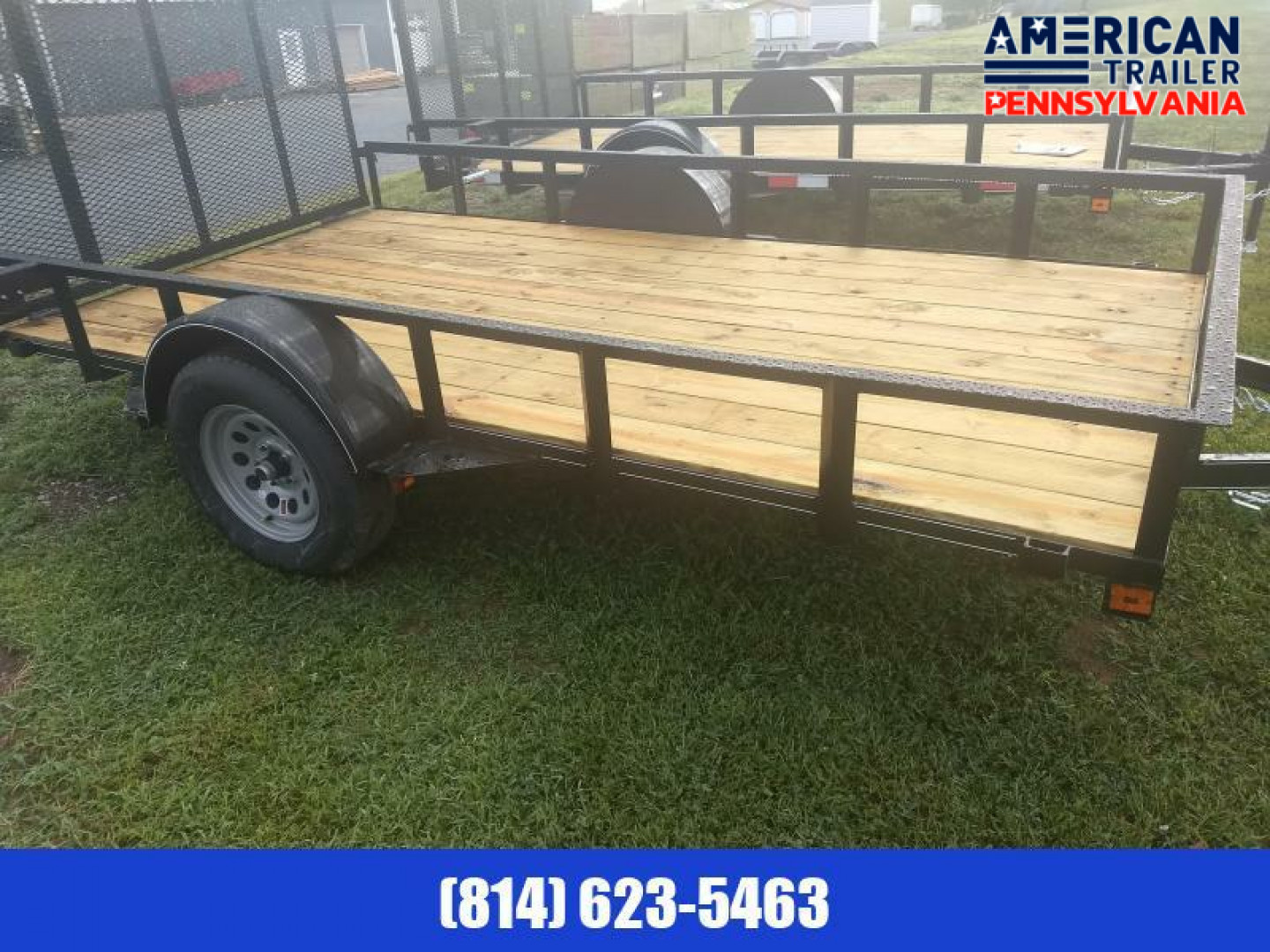 New Quality Trailers General Duty Landscape / 77"x 10’ - 2990 GVWR