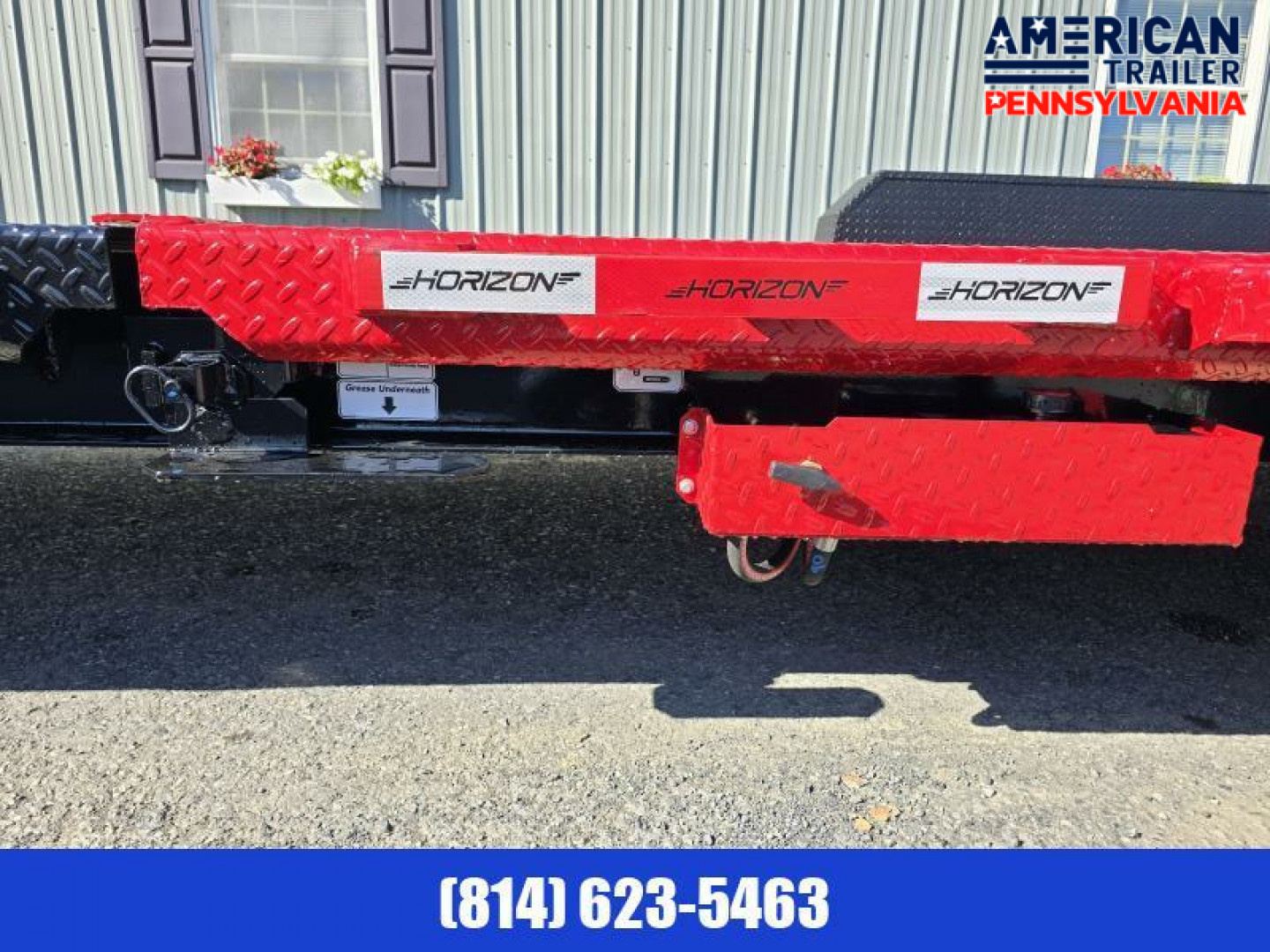 New Horizon Tilt Deck Equipment Trailer / 83"x22' / 15.2K GVWR