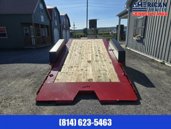New Horizon Tilt Deck Equipment Trailer / 83"x22' / 15.2K GVWR
