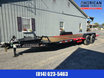 New Horizon Tilt Deck Equipment Trailer / 83"x22' / 15.2K GVWR