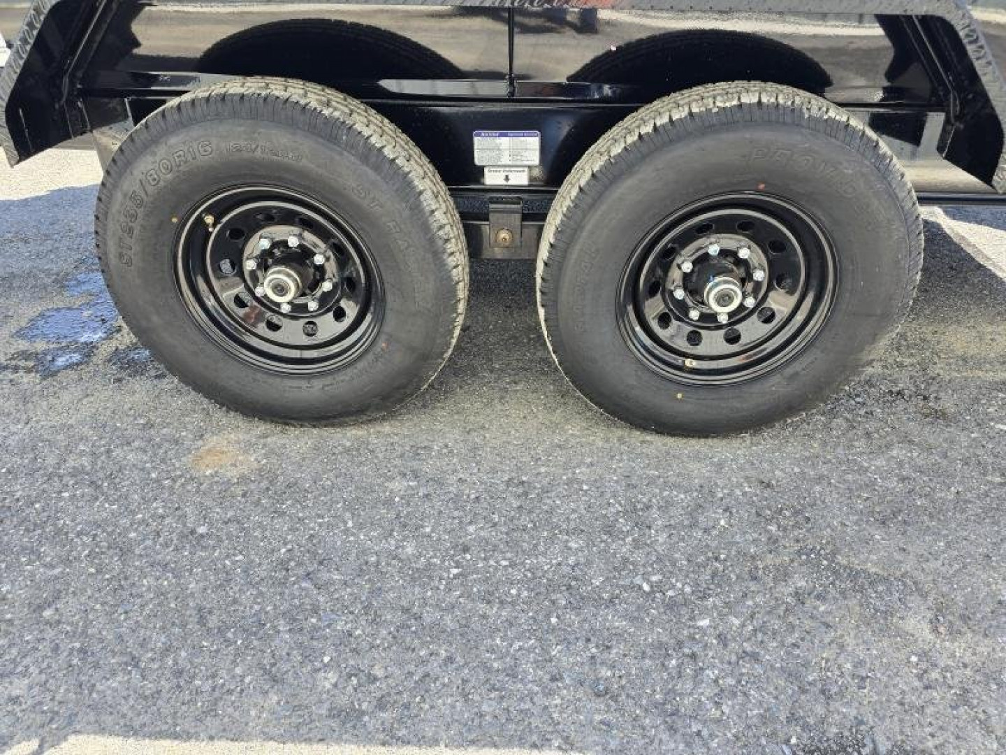 New Horizon Dump Trailer / 80"x12' / 14K GVWR / Ramps / Tarp Kit