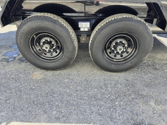 New Horizon Dump Trailer / 80"x12' / 14K GVWR / Ramps / Tarp Kit