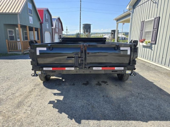 New Horizon Dump Trailer / 80"x12' / 14K GVWR / Ramps / Tarp Kit