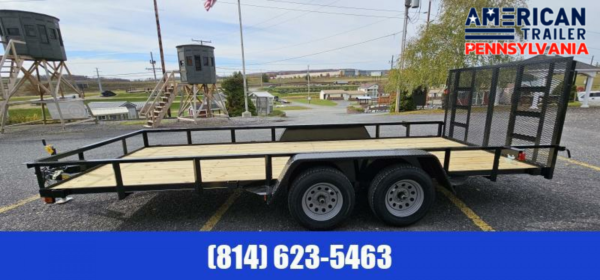 New Quality Trailers Economy Landscape - 18' - 7000 GVWR