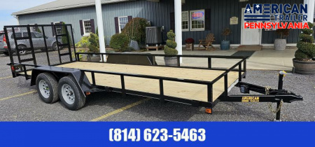 New Quality Trailers Economy Landscape - 18' - 7000 GVWR