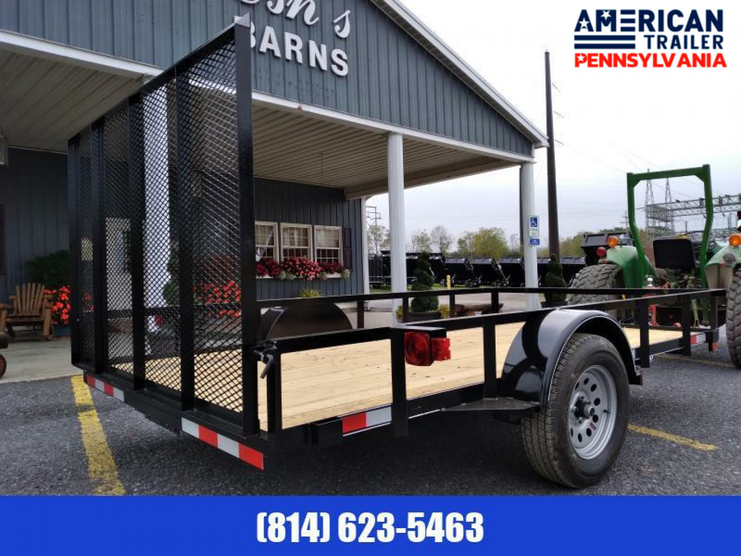 New Quality Trailers General Duty Landscape / 77"x 12’ - 2990 GVWR