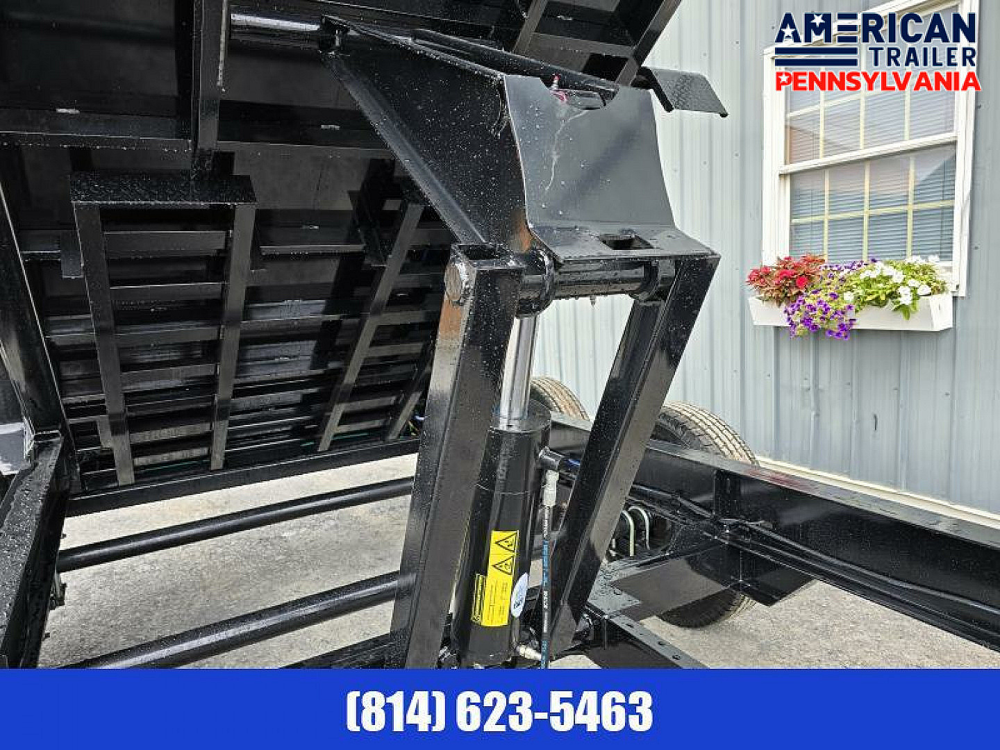 New Delco Dump Trailer / 72"x12' / 9.9K GVWR / Tarp / Ramps