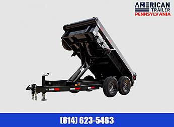 New Delco Dump Trailer / 72"x12' / 9.9K GVWR / Tarp / Ramps
