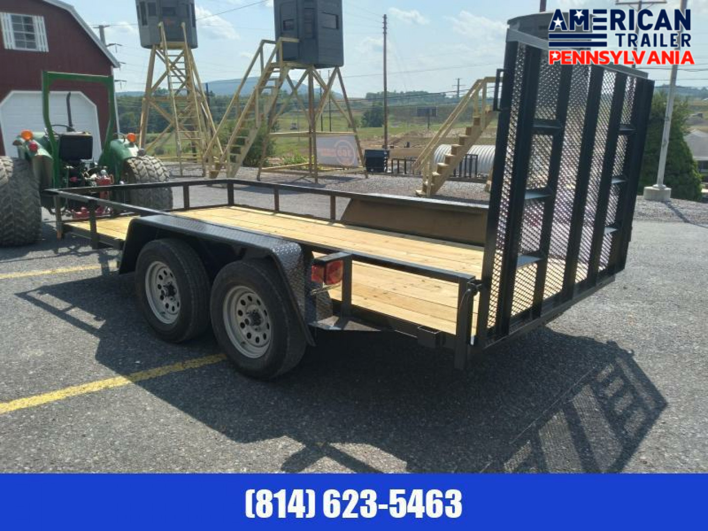 New Quality Trailers Economy Landscape / 77"x 16’ - 7000 GVWR