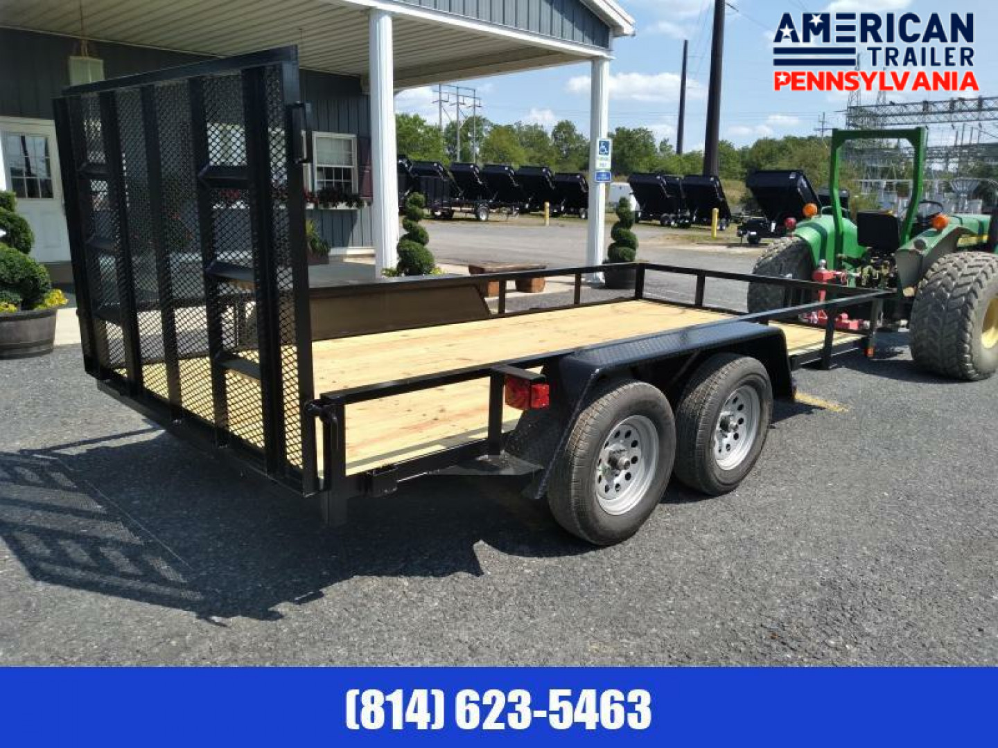 New Quality Trailers Economy Landscape / 77"x 16’ - 7000 GVWR