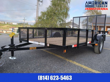 New Quality Trailers General Duty Landscape / 77 x 12’ - 2990 GVWR / Mesh Sides
