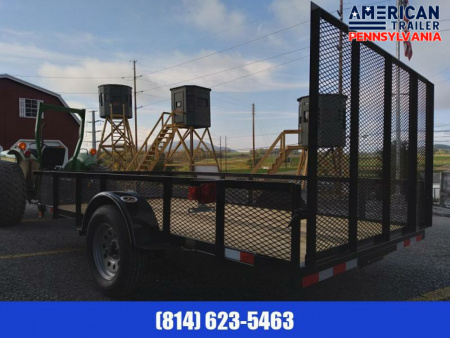 New Quality Trailers General Duty Landscape / 77"x 12’ - 2990 GVWR / Mesh Sides