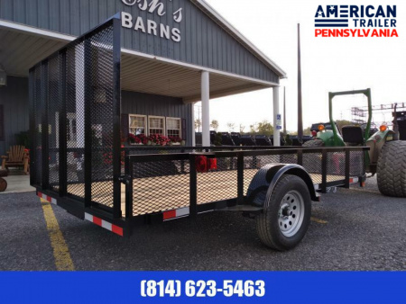 New Quality Trailers General Duty Landscape / 77"x 12’ - 2990 GVWR / Mesh Sides