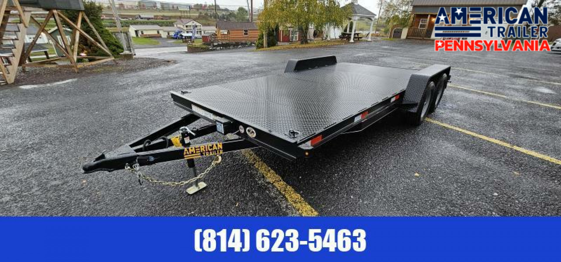 New Quality Trailers Gen Duty Diamond Deck Car Hauler / 18' / 7k GVWR